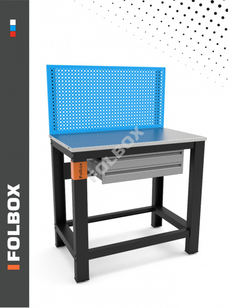 CR-1PB Верстак с панелью и выдвижными ящиками