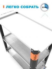 инструментальные тележки полочные